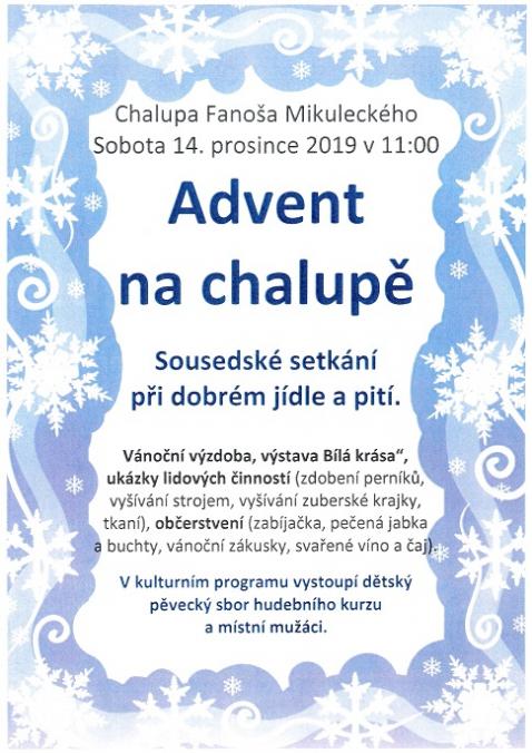 Mikulčice Advent na chalupe