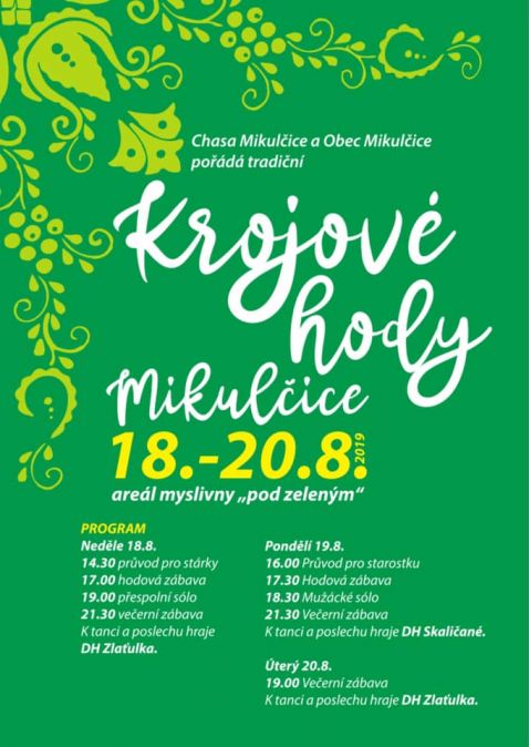 Mikulcice krojovane hody