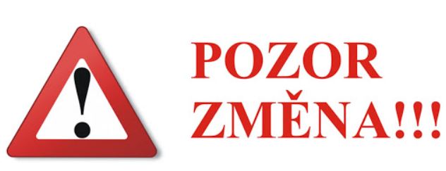 zmena oteviraci doby RC
