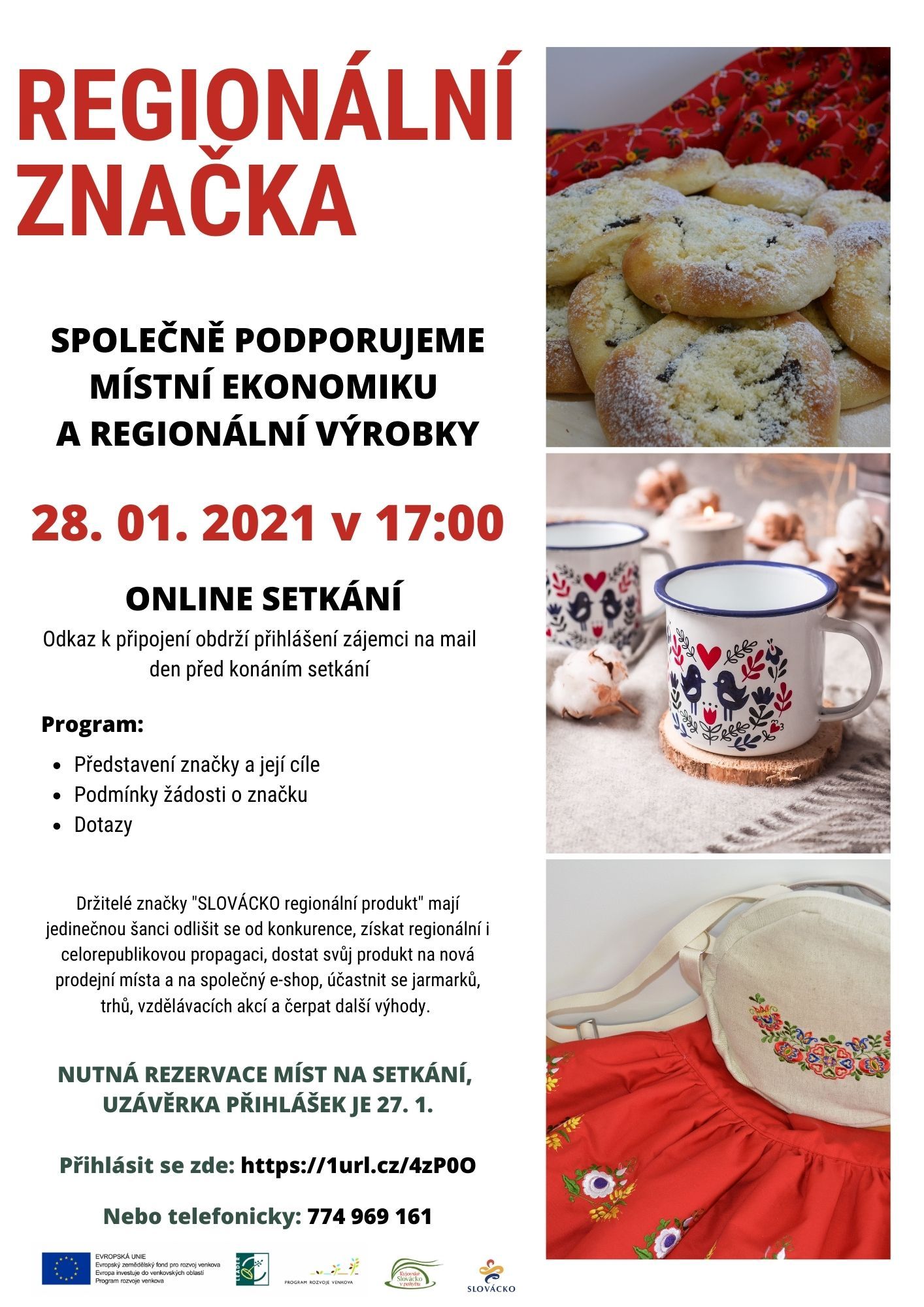 Regionalni znacka ONLINE setkani