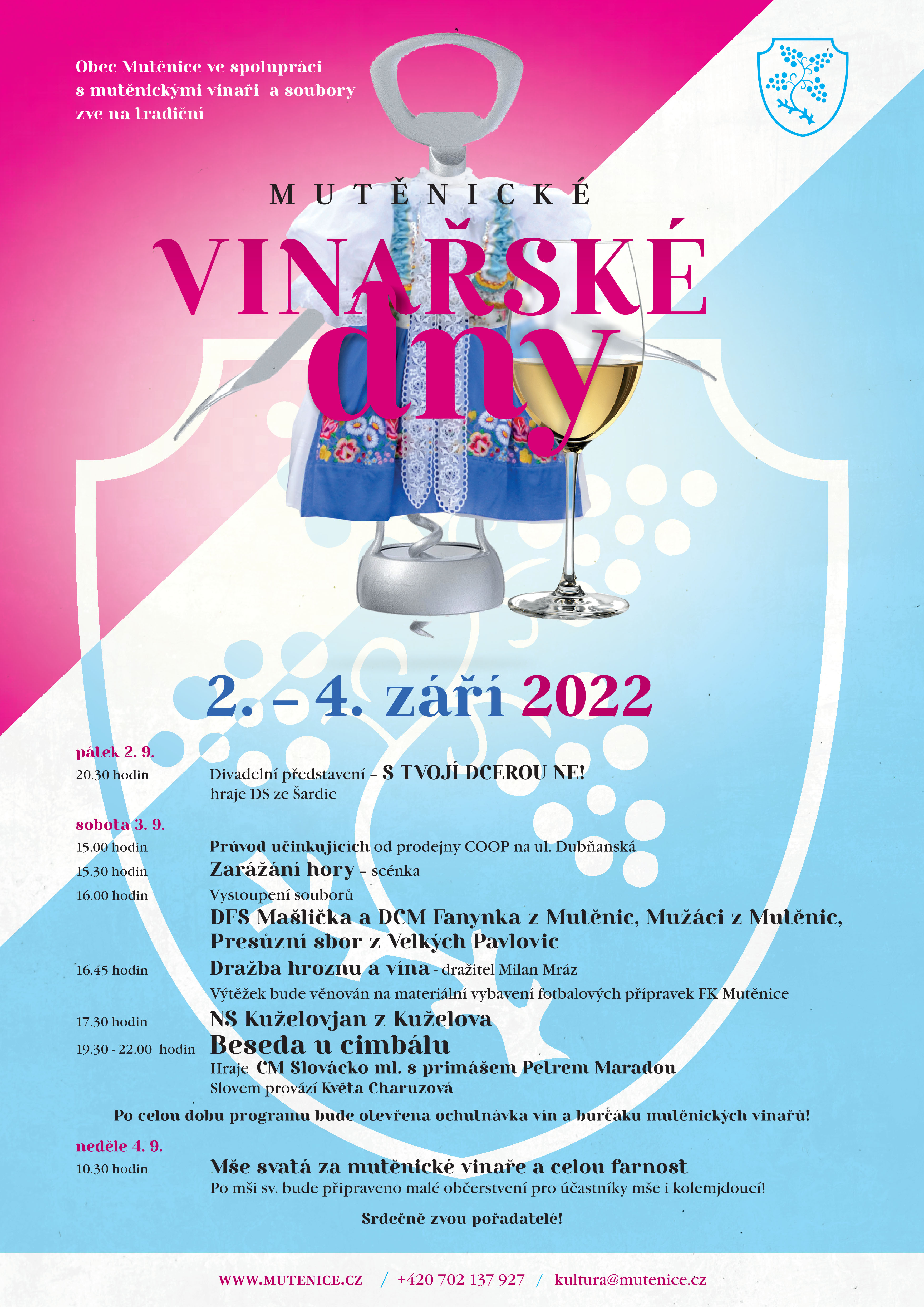 mutenicke vinarske dny 2022 plakat A3