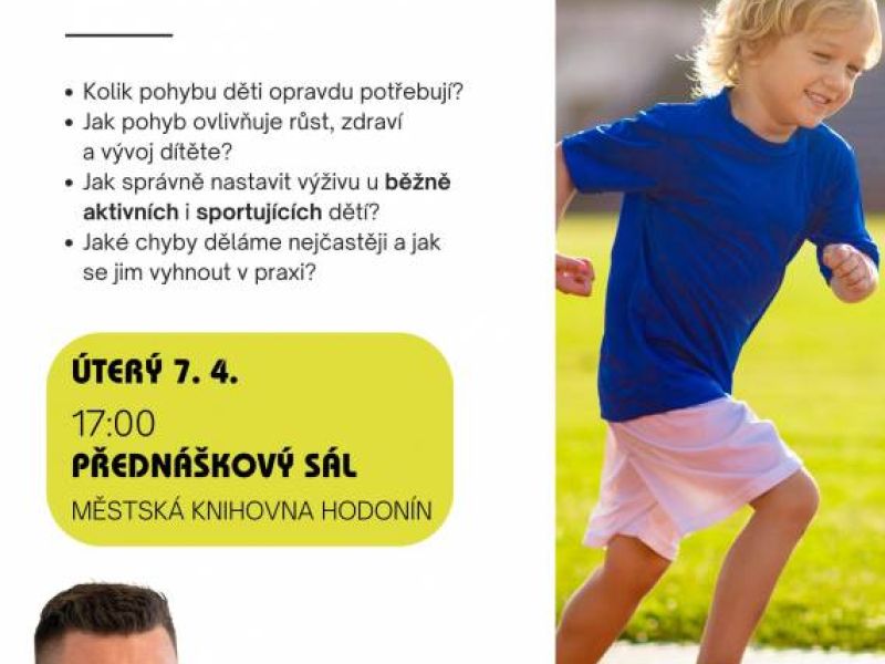Přednáška výživa a pohyb dětí