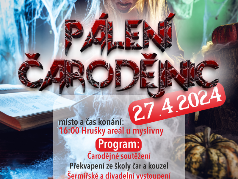 Pálení čarodějnic v Hruškách