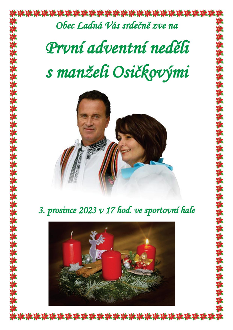 Ladná - Adventní koncert - 3. 12. 2023