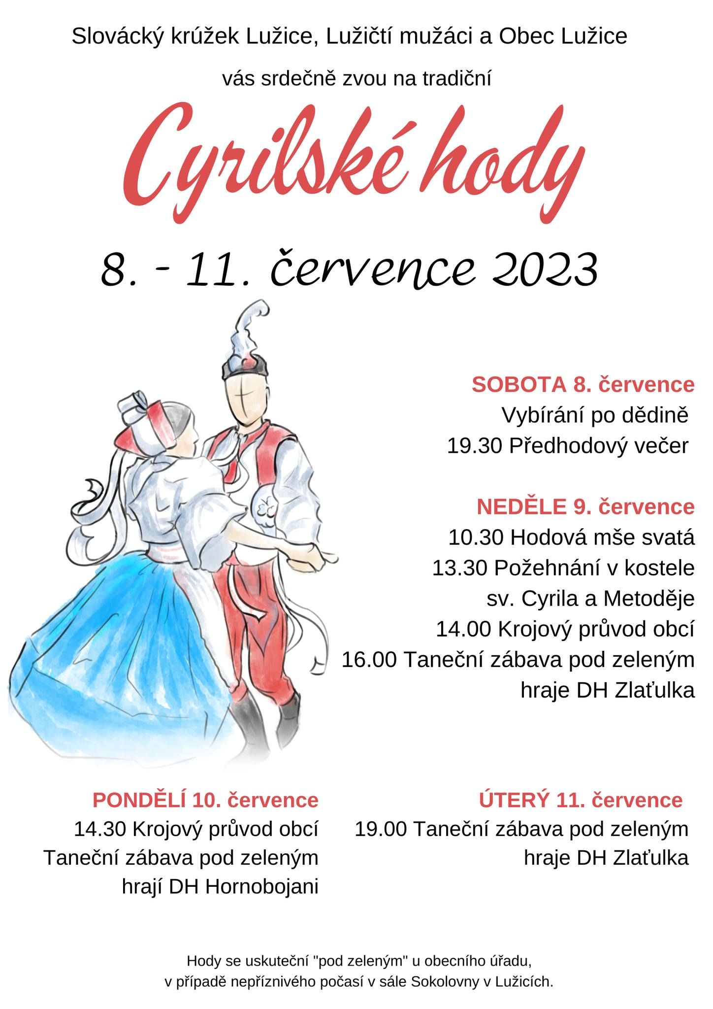 Cyrilské hody v Lužicích