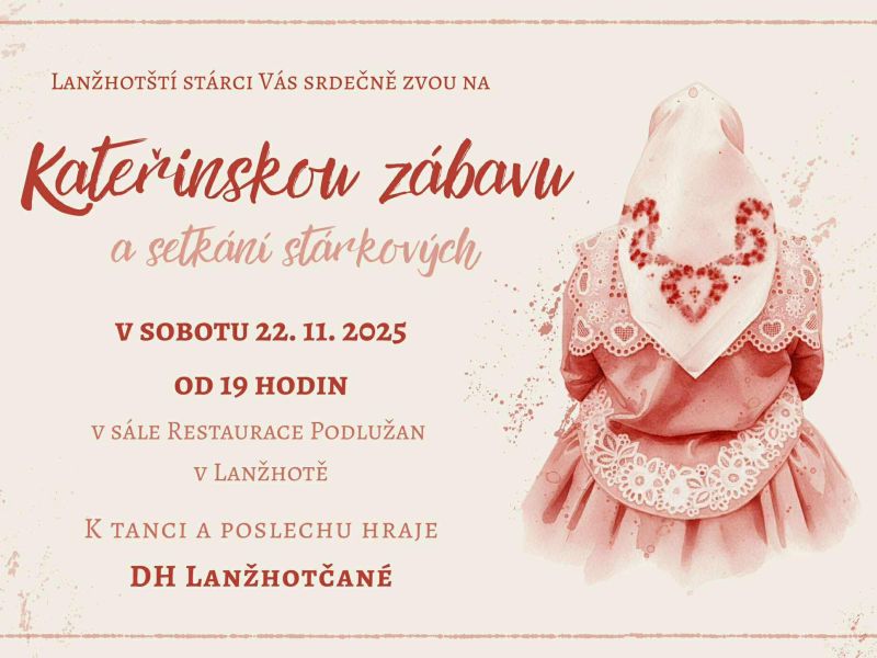 Kateřinská zábava v Lanžhotě 2025