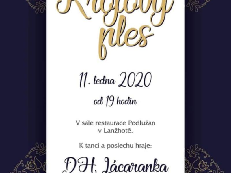 KROJOVÝ PLES LANŽHOT