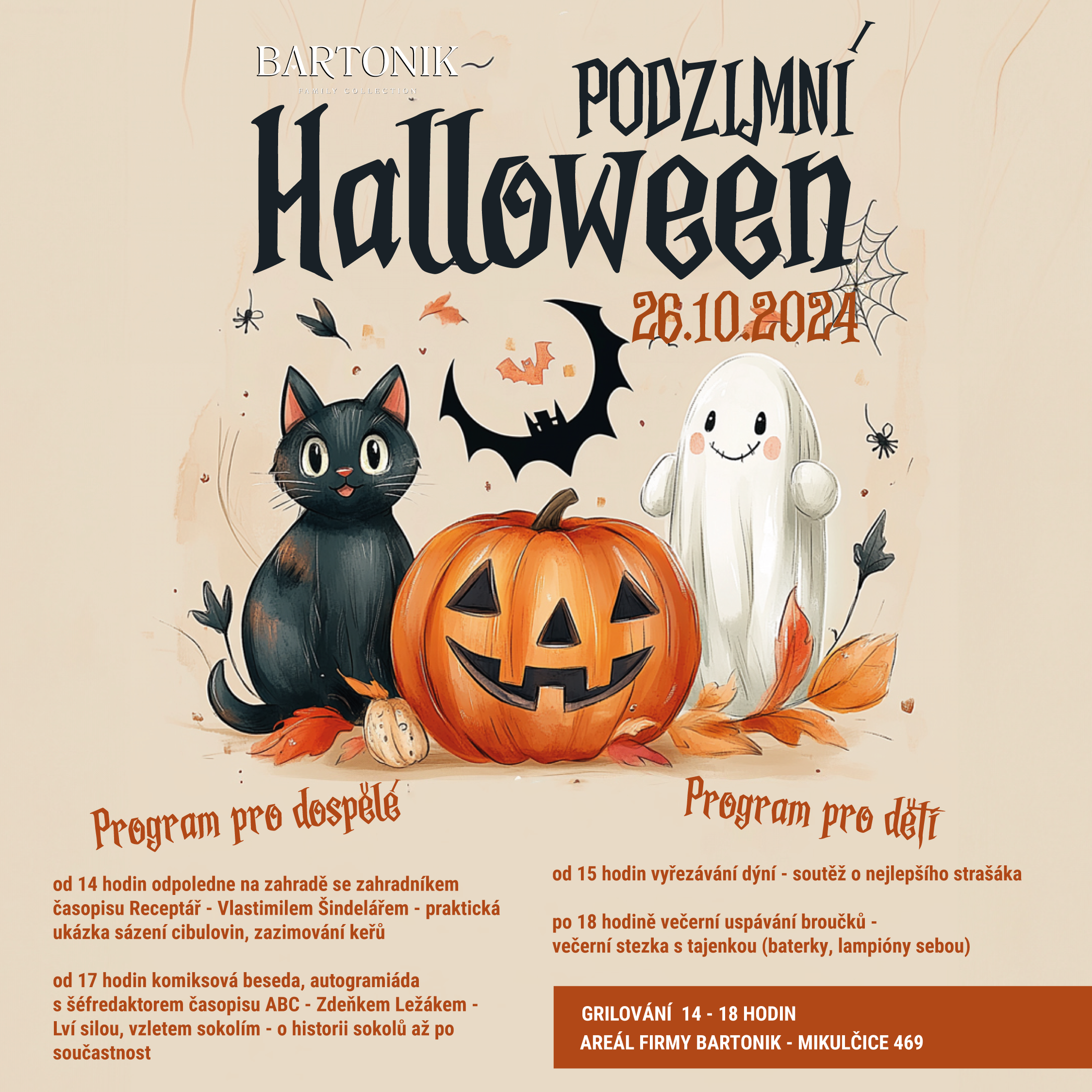 Podzimní hallouween v Mikulčicích - 26. 10. 2024