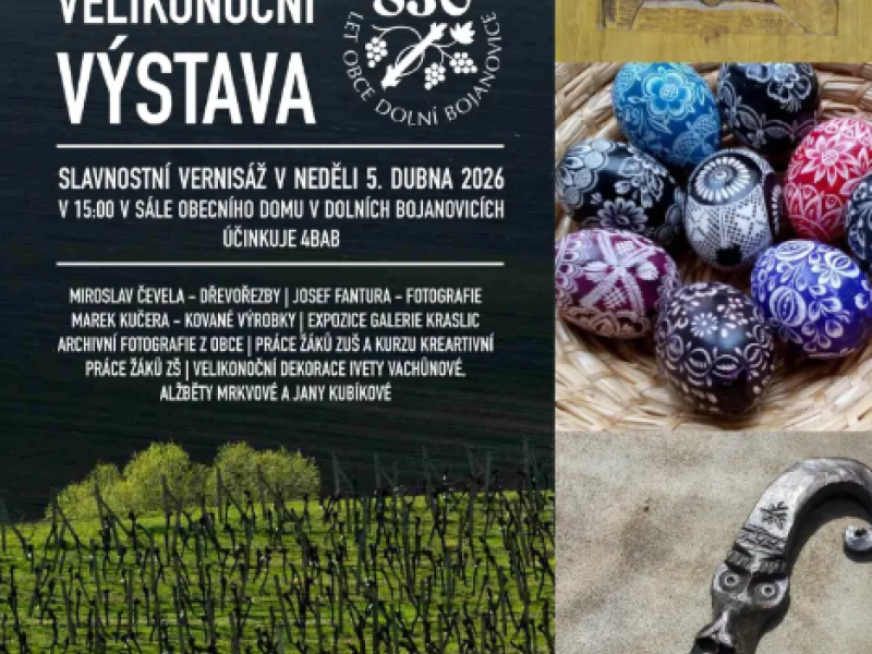 Velikonoční výstava Dolní Bojanovice
