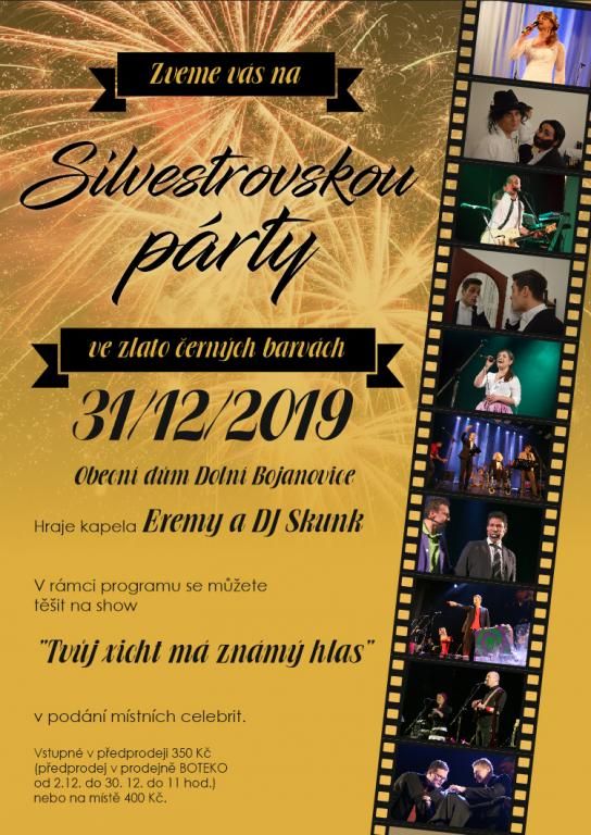 SILVESTROVSKÁ PÁRTY