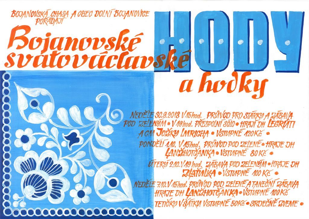 BOJANOVSKÉ SVATOVÁCLAVSKÉ HODY A HODKY