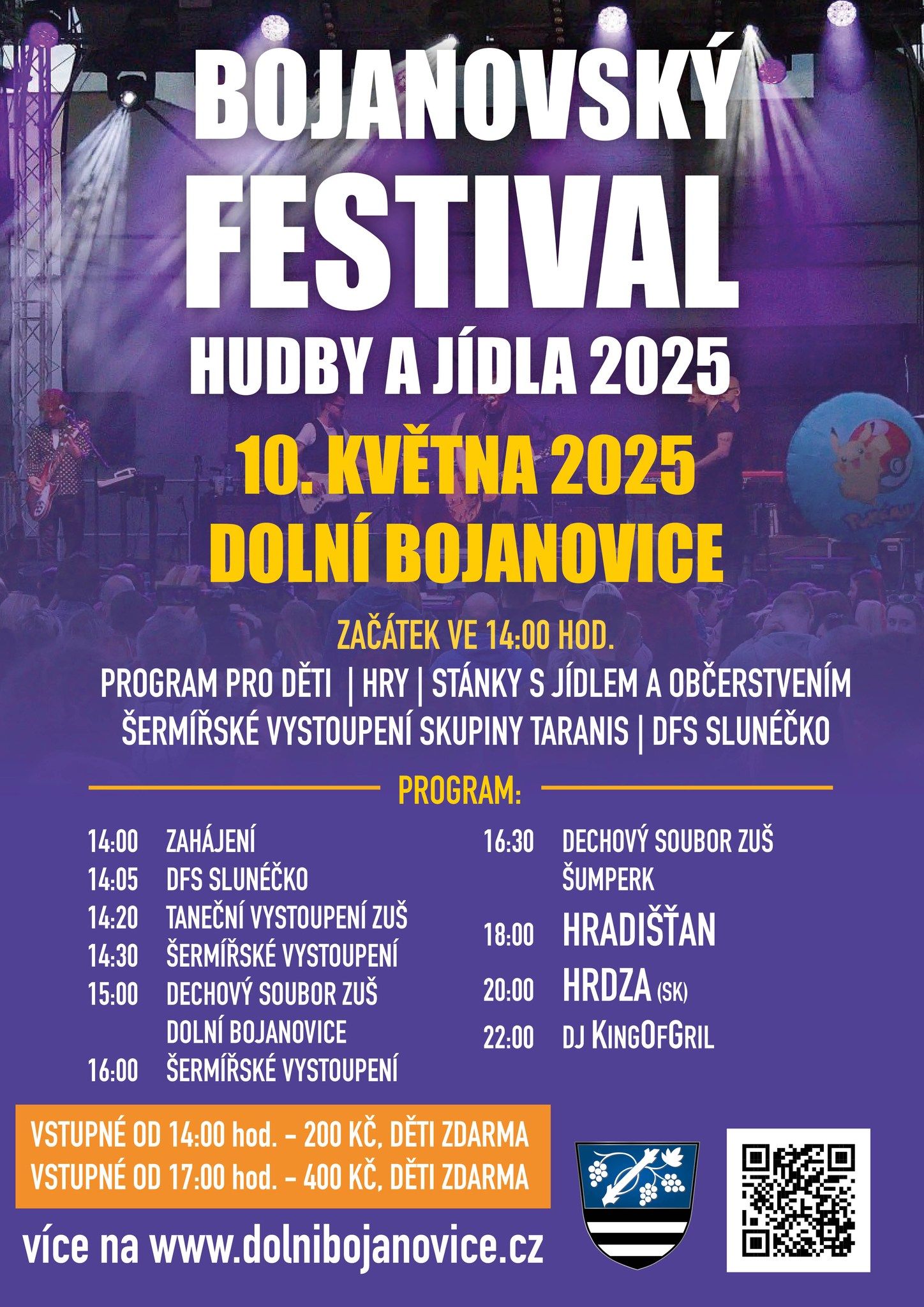 Bojanovský festival hudby a jídla 2025