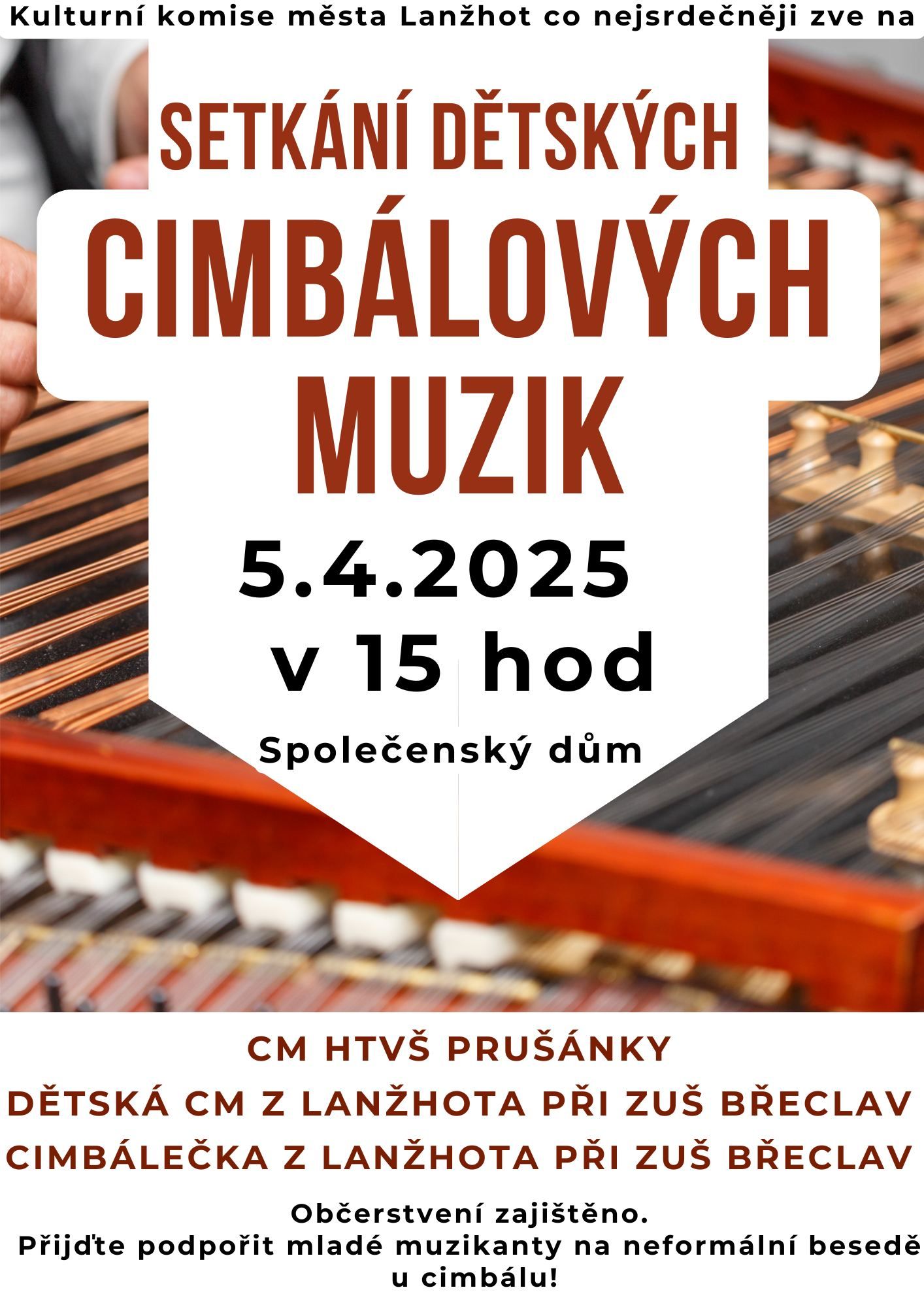 Setkání dětských cimbálových muzik 2025