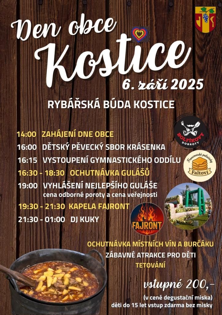 Den obce Kostice 2025