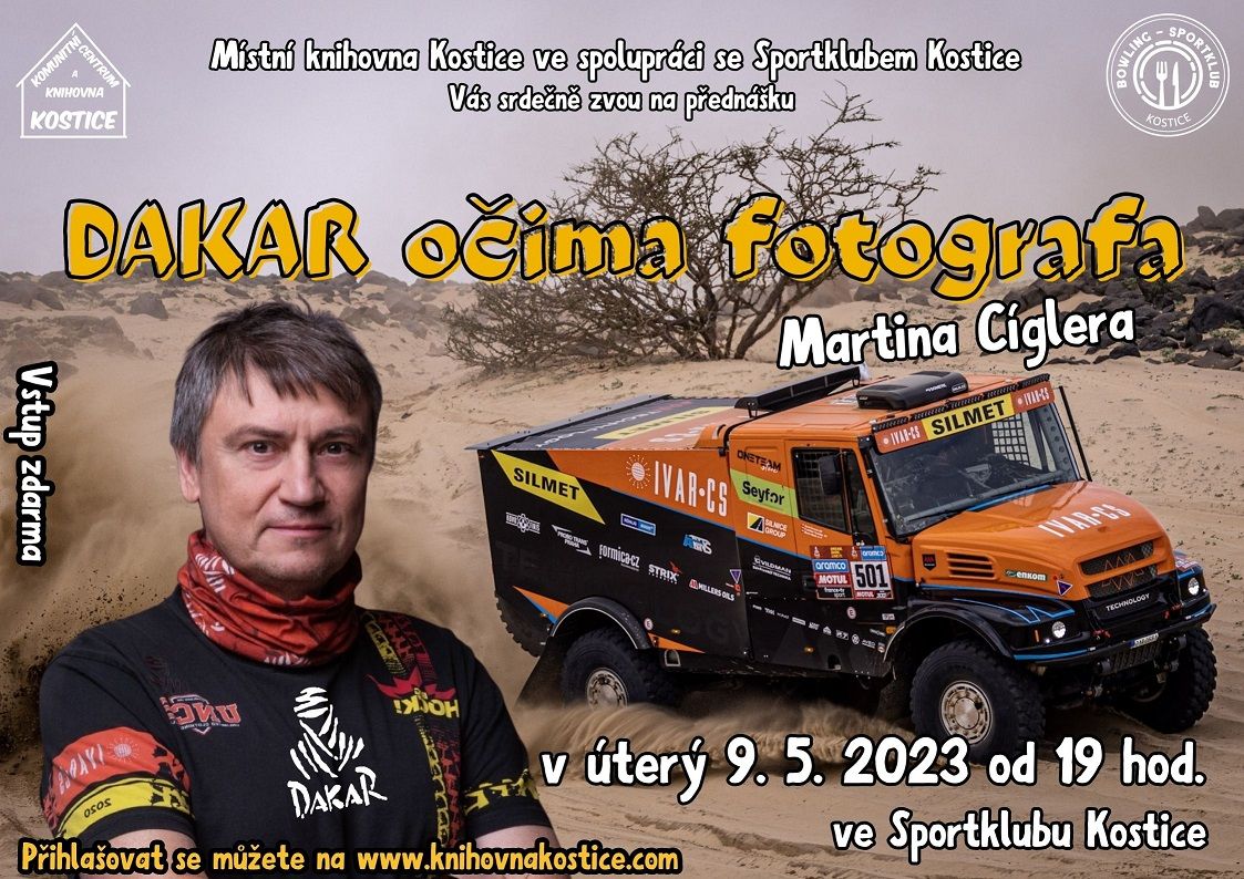 Přednáška ,,DAKAR očima fotografa"