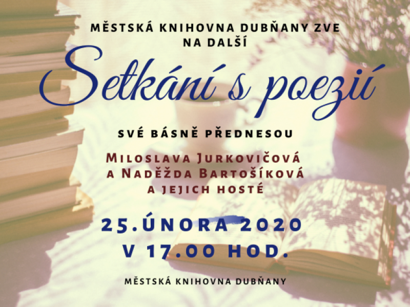 SETKÁNÍ S POEZIÍ