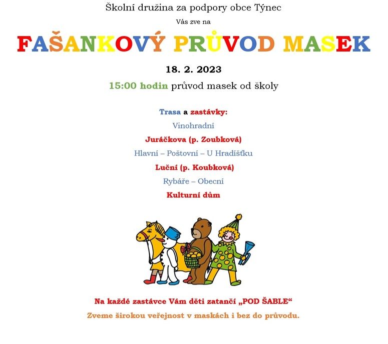 Fašank v Týnci