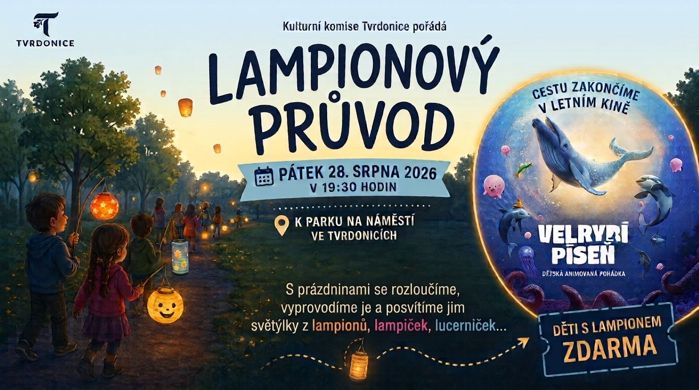 Lampionový průvod Tvrdonice