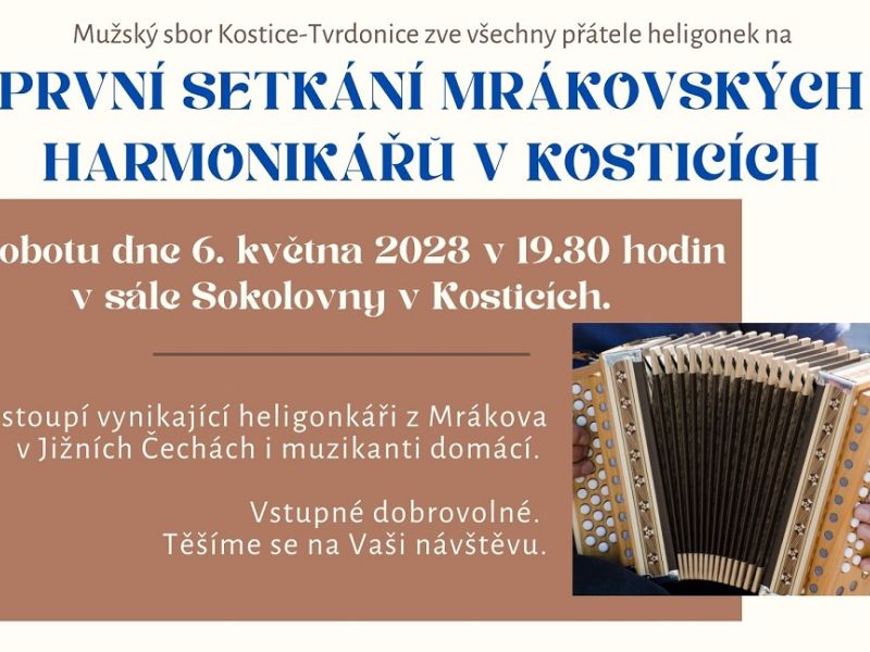 První setkání mrákovských heligonkářů