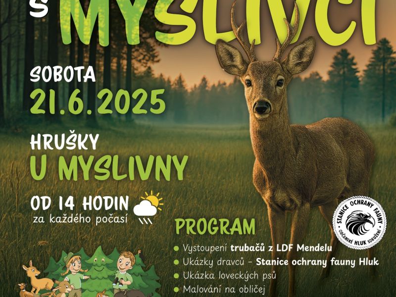 Den s myslivci v Hruškách