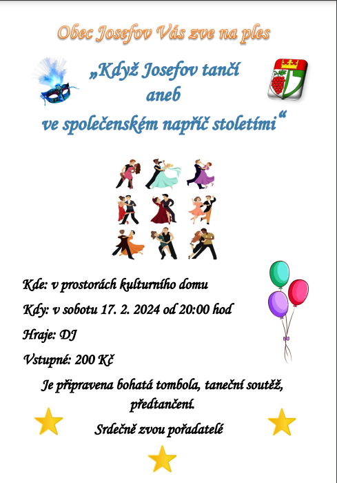 Ples obce Josefov