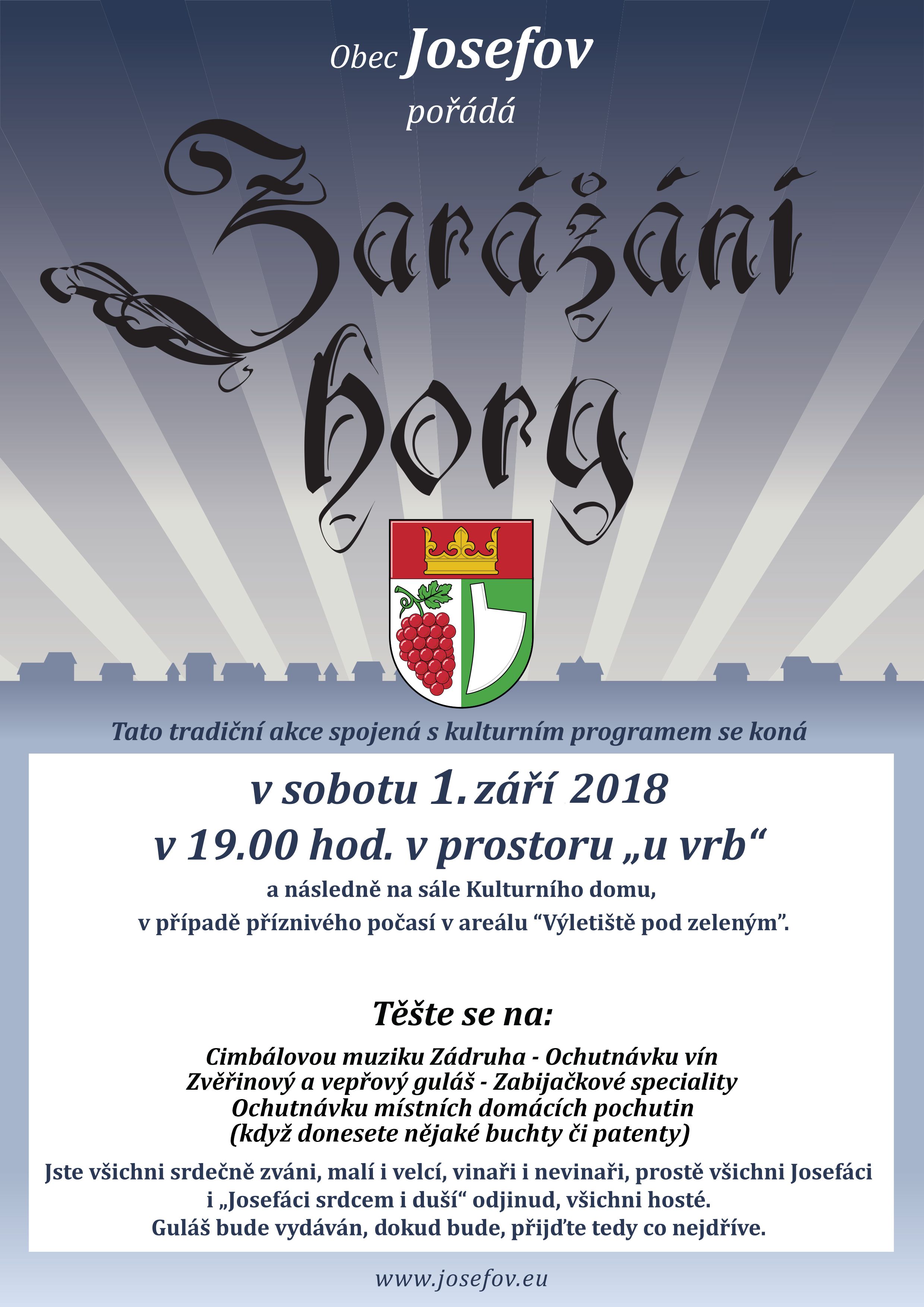 ZARÁŽÁNÍ HORY V JOSEFOVĚ