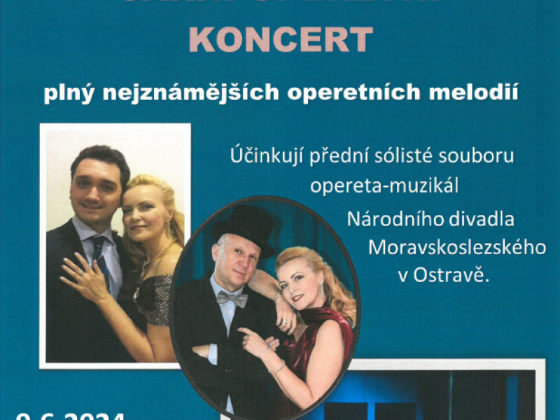 Jarní operetní koncert v Josefově
