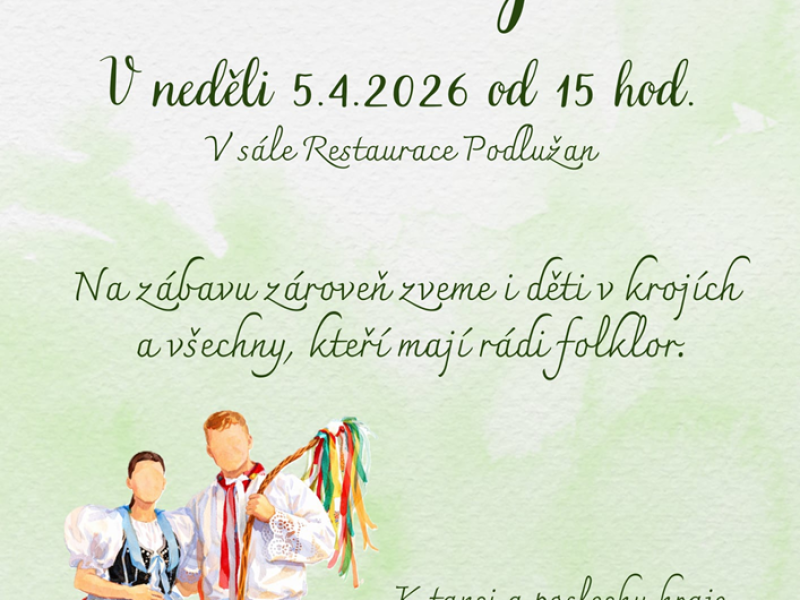 Velikonoční zábava v Lanžhotě