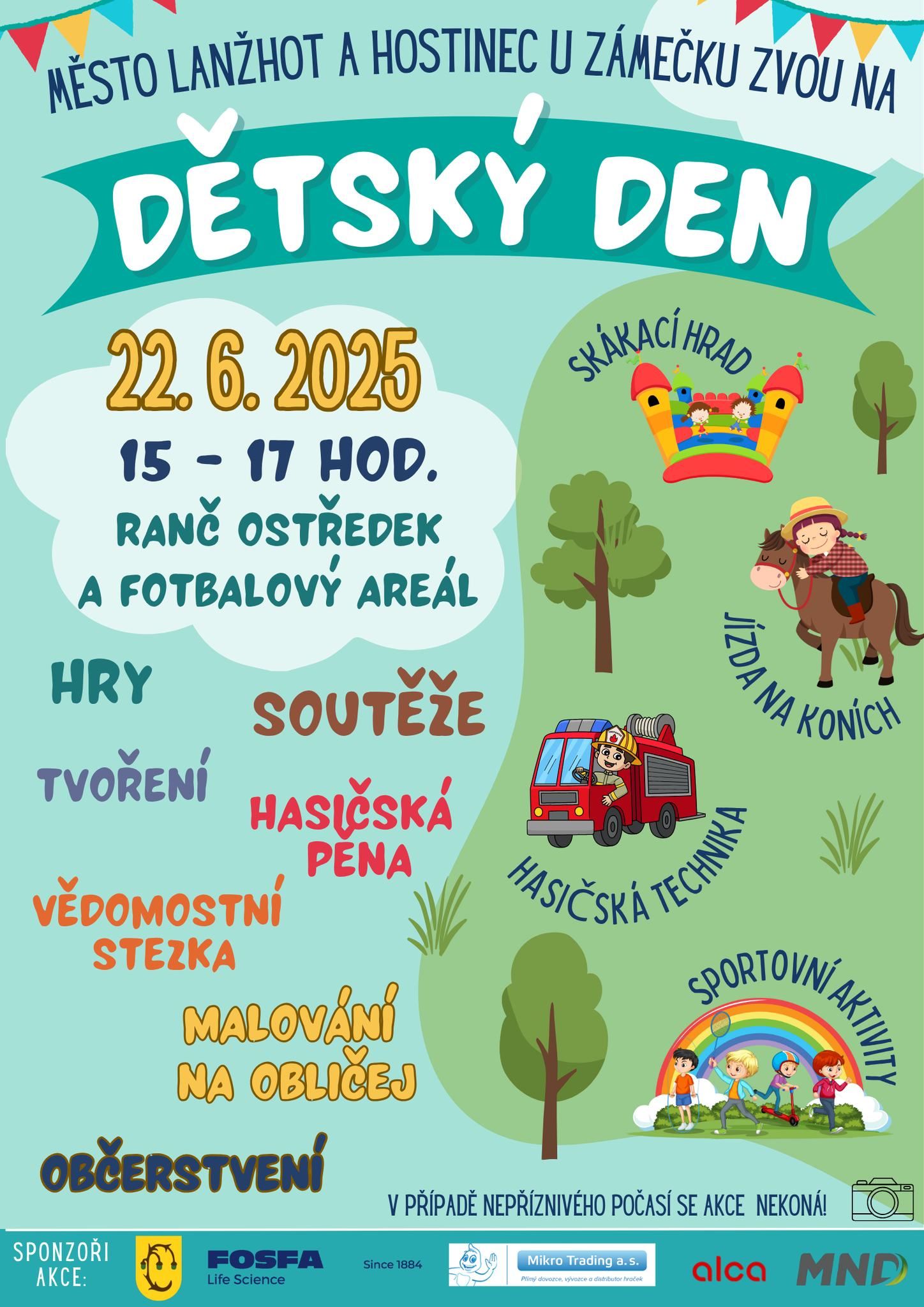 Dětský den v Lanžhotě 2025
