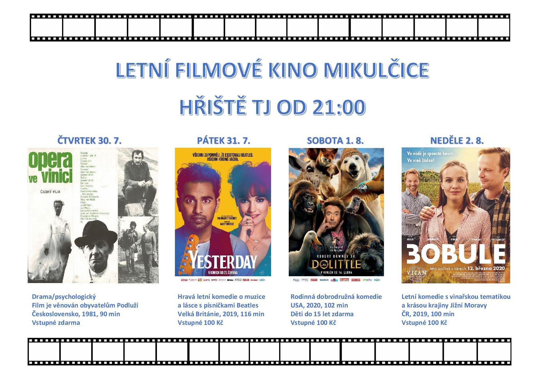 Letní filmové léto Mikulčice