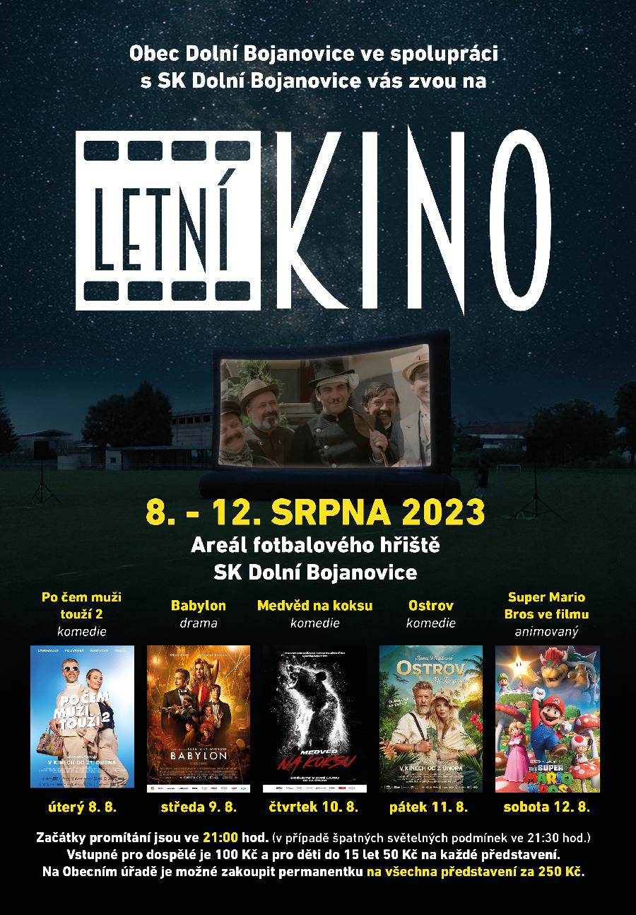 Letní kino Dolní Bojanovice
