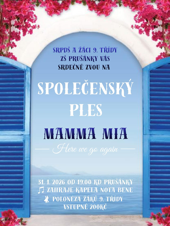 Společenský ples MAMMA MIA