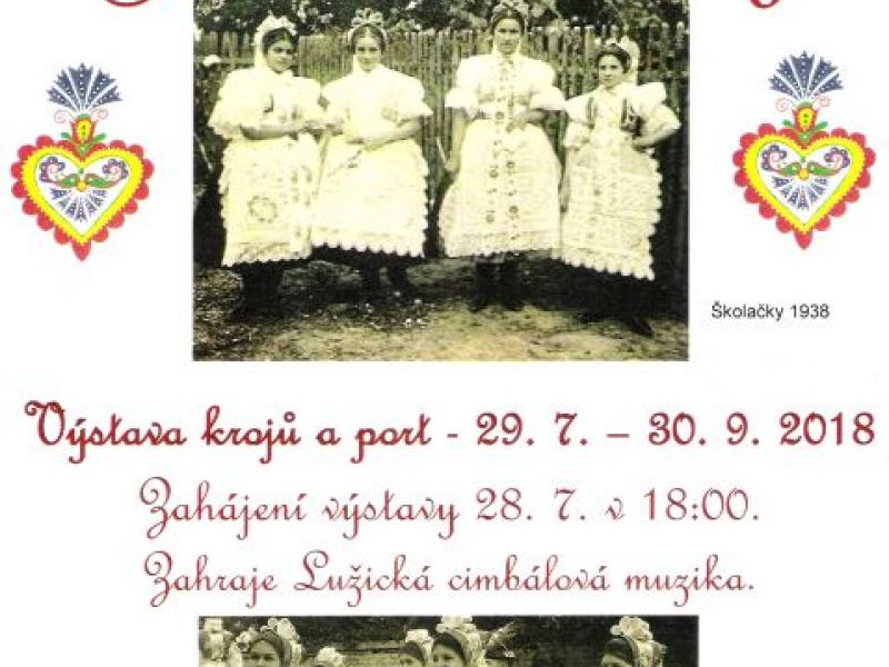 Výstava krojů a port aneb "Jak šel kroj"