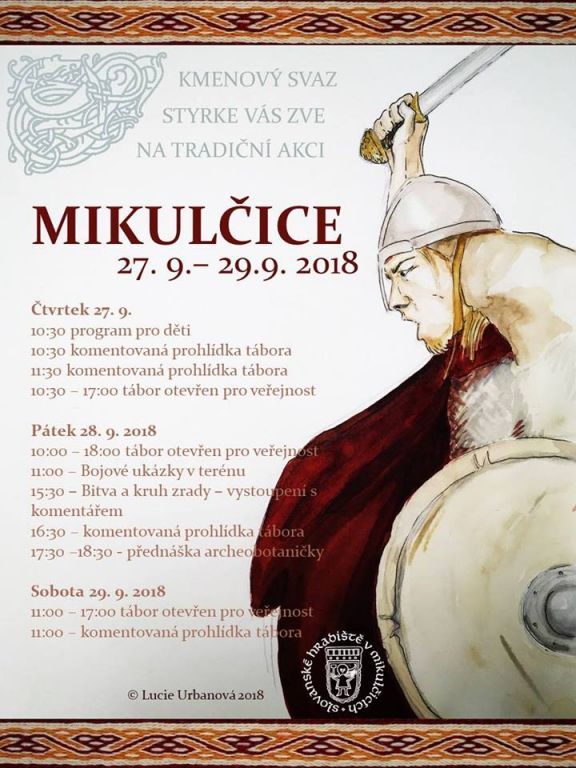 MIKULČICE 27.9. - 29.9.2018