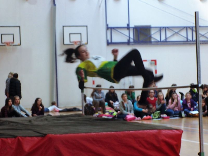 Soutěž ve skoku vysokém Lužická laťka 23.3.2017