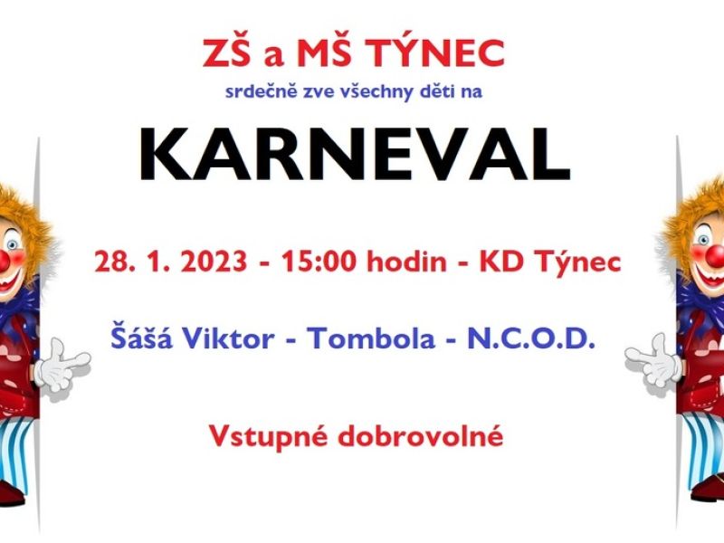 Dětský karneval v Týnci