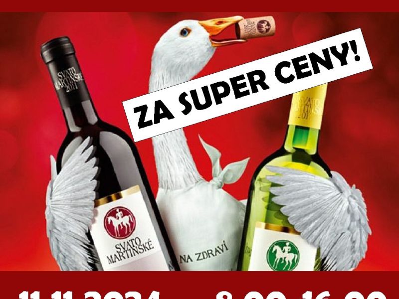 Svatomartinský prodej vína