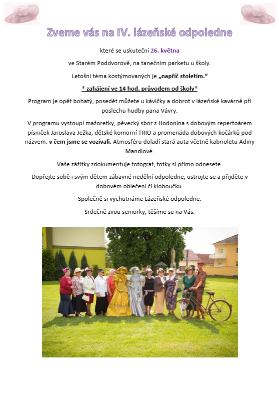 IV. LÁZEŇSKÉ ODPOLEDNE VE STARÉM PODDVOROVĚ