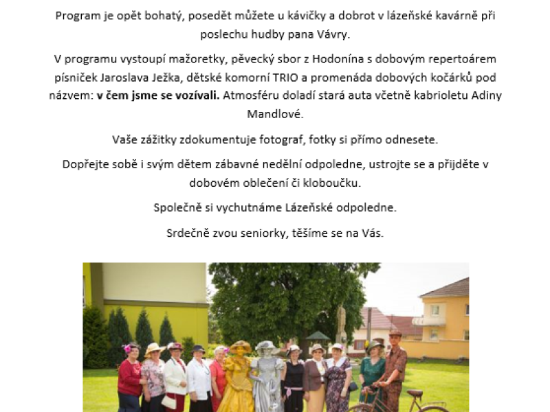 IV. LÁZEŇSKÉ ODPOLEDNE VE STARÉM PODDVOROVĚ