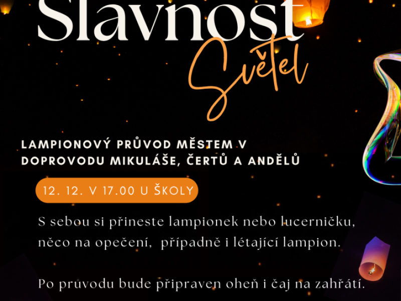 Slavnosti světel v Lanžhotě