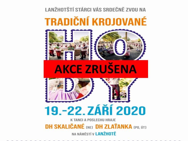Tradiční krojované hody Lanžhot - zrušeno
