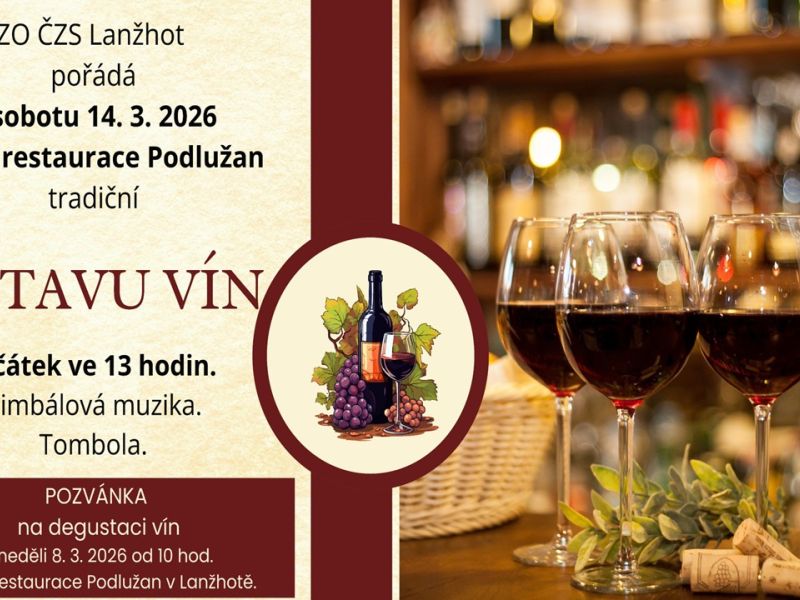Výstava vín v Lanžhotě 2026