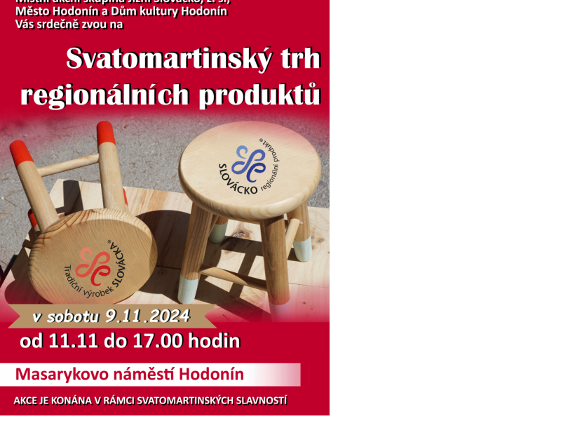 Svatomartinský trh regionálních produktů 2024