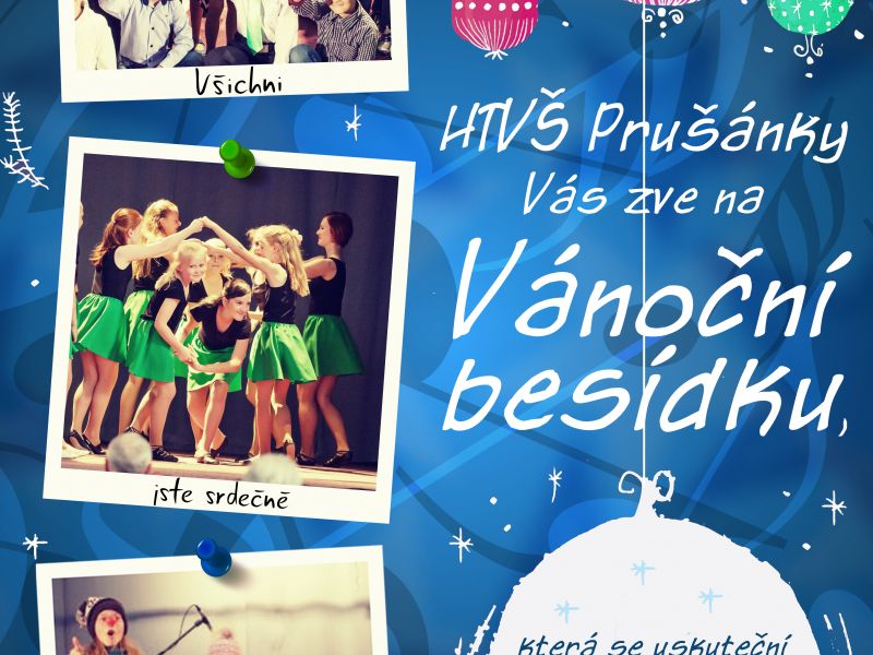 VÁNOČNÍ BESÍDKA V PRUŠÁNKÁCH