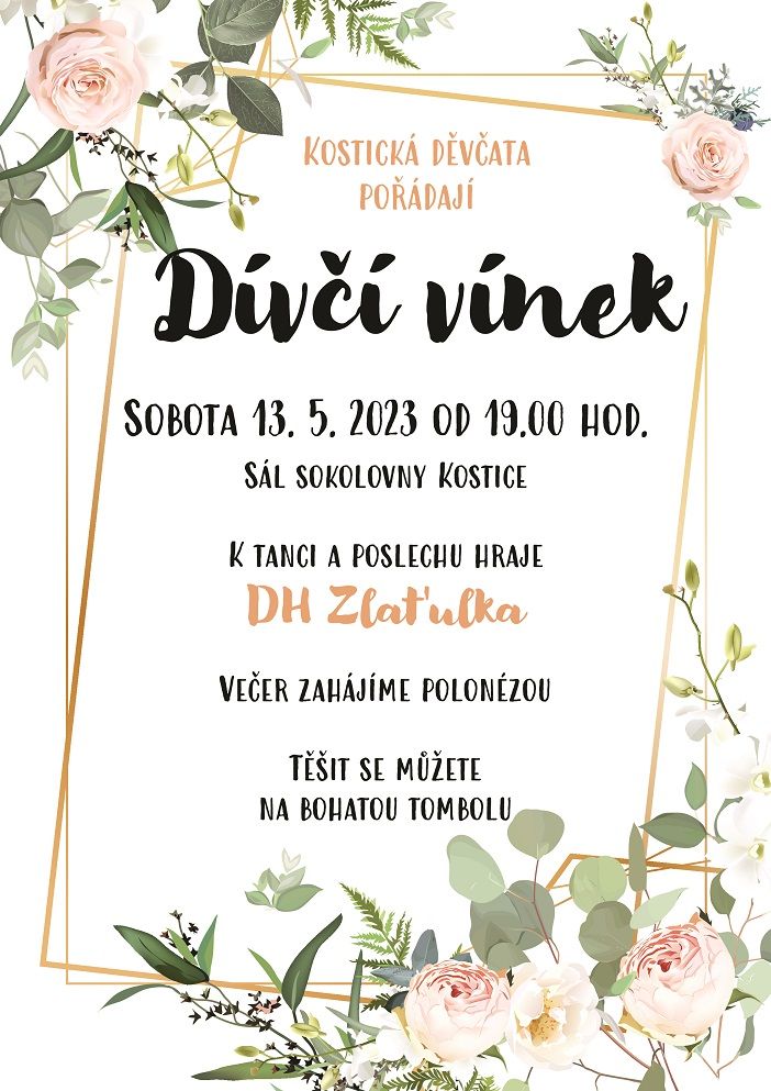 Dívčí vínek v Kosticích