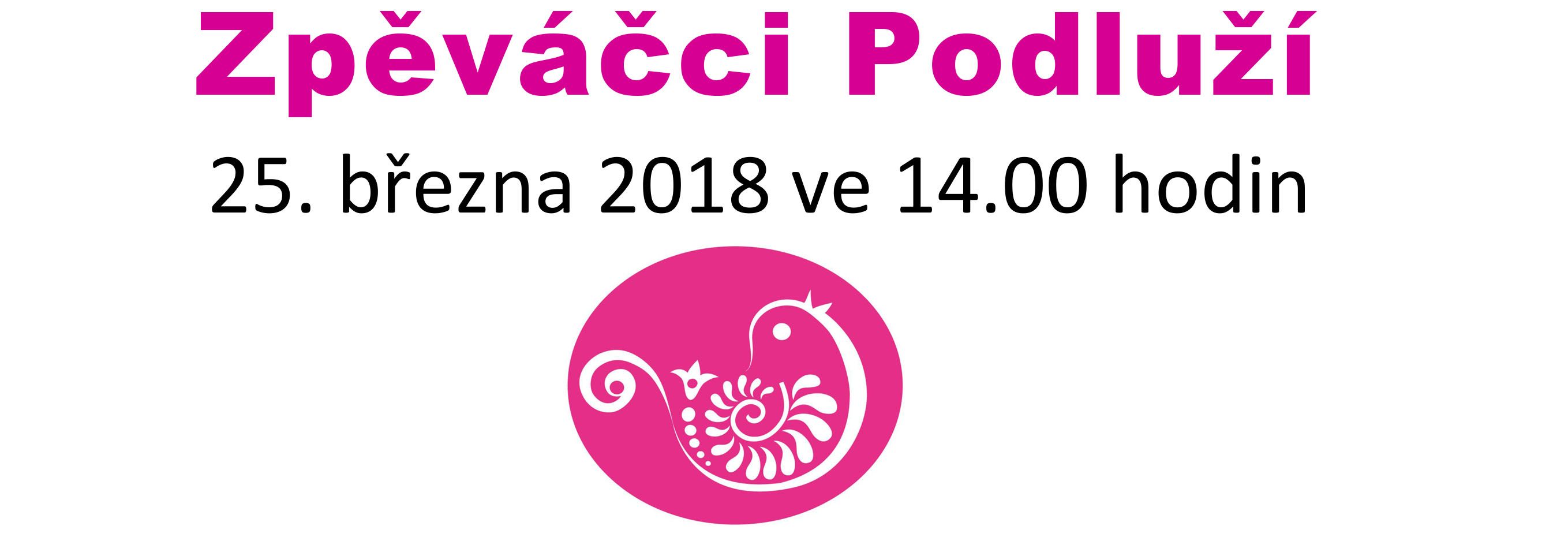 Zpěváčci Podluží - přihláška