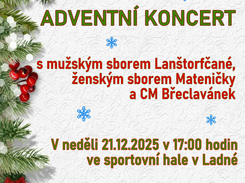 Adventní koncert v Ladné