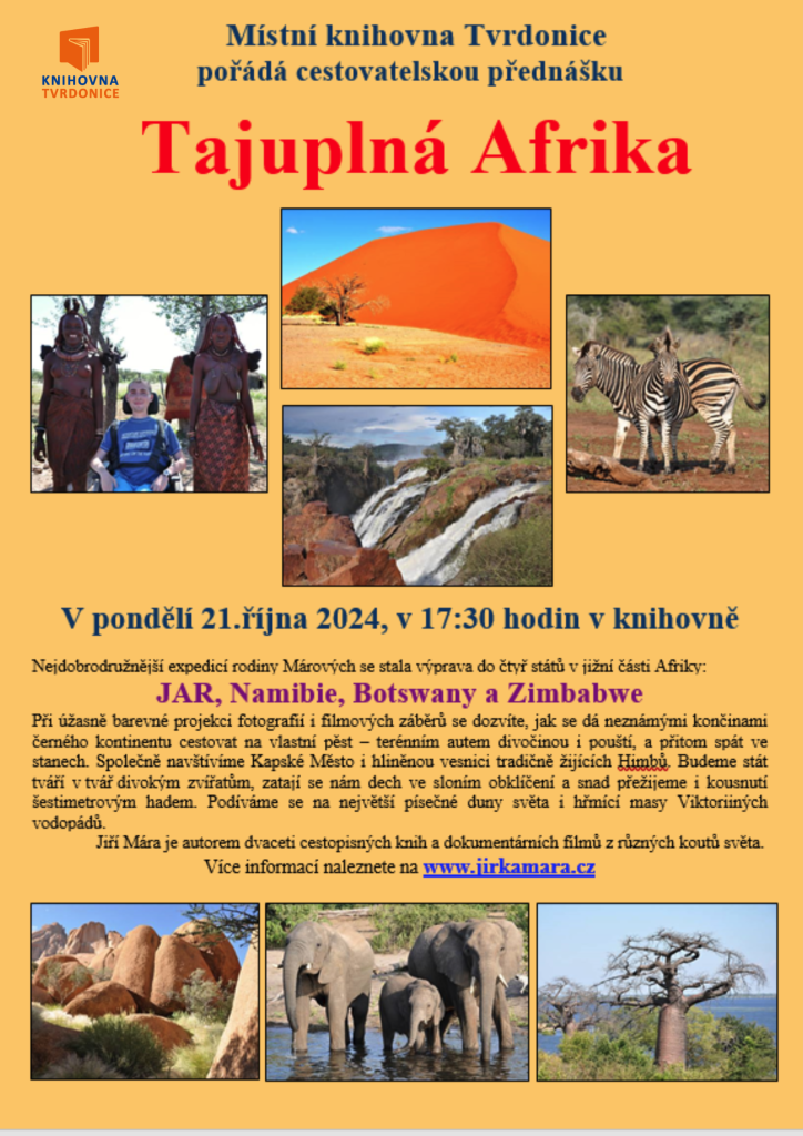 Cestovatelská přednáška- AFRIKA