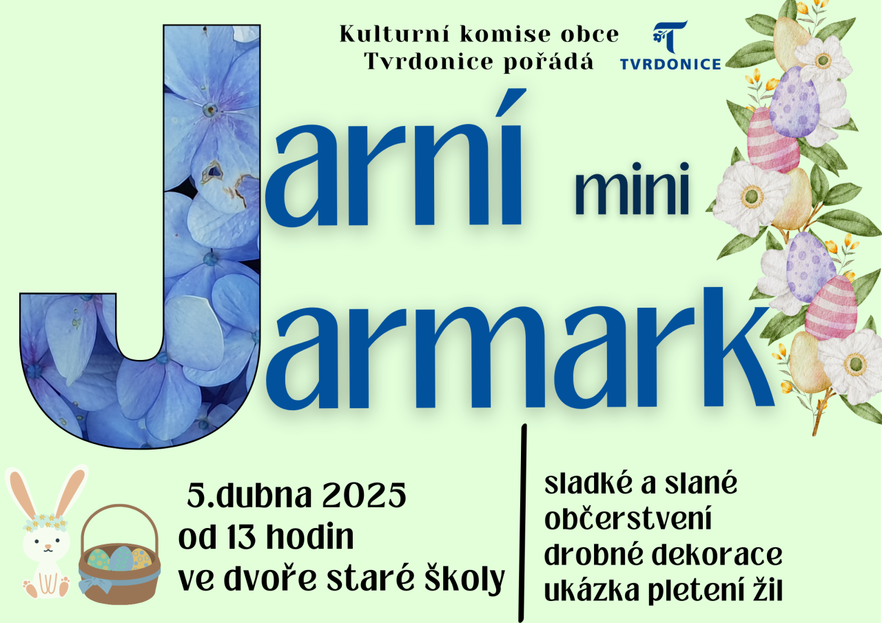 Jarní mini jarmark a vynášení smrtky ve Tvrdonicích