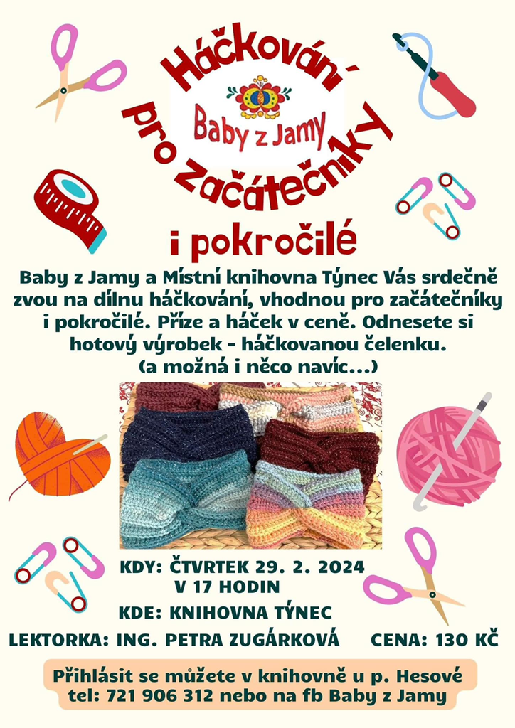 Baby z Jamy: Háčkování